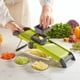 thumbnail image 4 of Professional Stainless Steel Mandoline, Multifunction Kitchen Mandoline with Adjustable Slice Thickness, with Hand Guard and Safety Gloves, 4 of 5