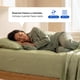 thumbnail image 2 of Juego de Sábanas de Bambú Luuna, Queen Size, Sábanas de Cama Frescas y Suaves verde, 2 of 7