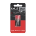 thumbnail image 4 of Monster Power AAA Alkaline Batteries 2 Pack, 1.5V LR03 Triple A Battery, Long-Lasting Leak-Resistant Power for Remotes, Toys, Flashlights & Wireless Devices, 4 of 8
