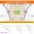 thumbnail image 2 of 2 Pcs Qrity Support de Levage de Porte de Meuble - Angle d'Ouverture 75°/90°/110°, 2 of 4