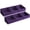 Purple-6 Bins 11.4"x11.4"x7.8", variant on Storage Crates Black 6 Bins 11.4"x11.4"x7.8" Closet Shelf Organization