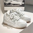 thumbnail image 4 of Mens Comfortable Low Top Skateboard Sneakers - Durable, Non-slip, Lace Up Design - Breathable for All Seasons Style, 4 of 5
