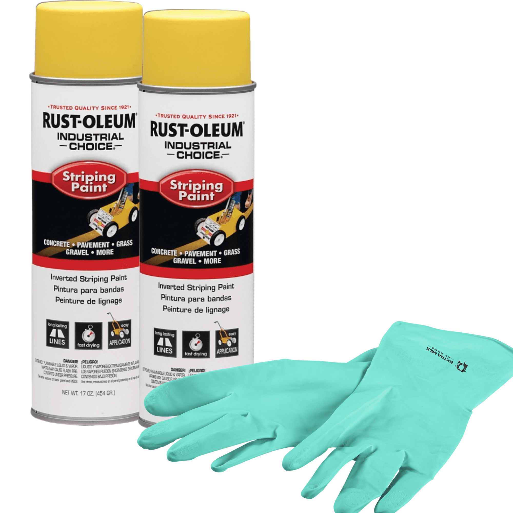 Rust-Oleum Industrial Choice Fluorescent Orange Inverted