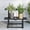 Black, variant on Heavy Duty Plant Stand Indoor Outdoor, Foldable Metal Plant Shelf for Multiple Pots, Mid Century Slatted Bench for Patio Garden, 2 Tier Black