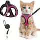 thumbnail image 3 of Escape-Proof Cat Harness & Leash Set: Reflective Soft Padded Mesh Vest & Adjustable Kitten Harness for Walking, 3 of 4
