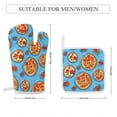 thumbnail image 2 of Fun Pizza Oven And Pot Holders Sets, Heat Resistant Pads Kitchen Decor for Cooking Baking BBQ Grilling, Christmas Kitchen Gifts, 2 of 6