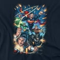 thumbnail image 2 of JLA T-Shirt Under Attack Unisex Graphic Tee For Men & Women, 2 of 7