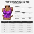 thumbnail image 5 of Pofeuu Berry Raspberry Print Sports Bra for Women Sexy Vest Yoga Running Gym Fitness Crop Bras Tops-, 5 of 8