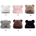 thumbnail image 3 of Gorro de peluche con forma de calavera, gorro protector para las orejas, gorro universal de invierno para mujer., 3 of 5