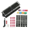 thumbnail image 5 of 4-12 Way Fuses Block Box Holder with Standard Circuit 12V-32V for Automotive Truck Boat Marine, 5 of 8