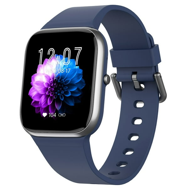 Reloj inteligente Puntoco con pantalla Tft de 1 85 pulgadas relojes inteligentes para telefonos Android Ios reloj inteligente de Fitness para mujer y hombre Walmart en linea