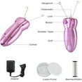 thumbnail image 3 of Facial Hair Remover, Electric Women Cordless Facial Threading Epilator, 3 of 4