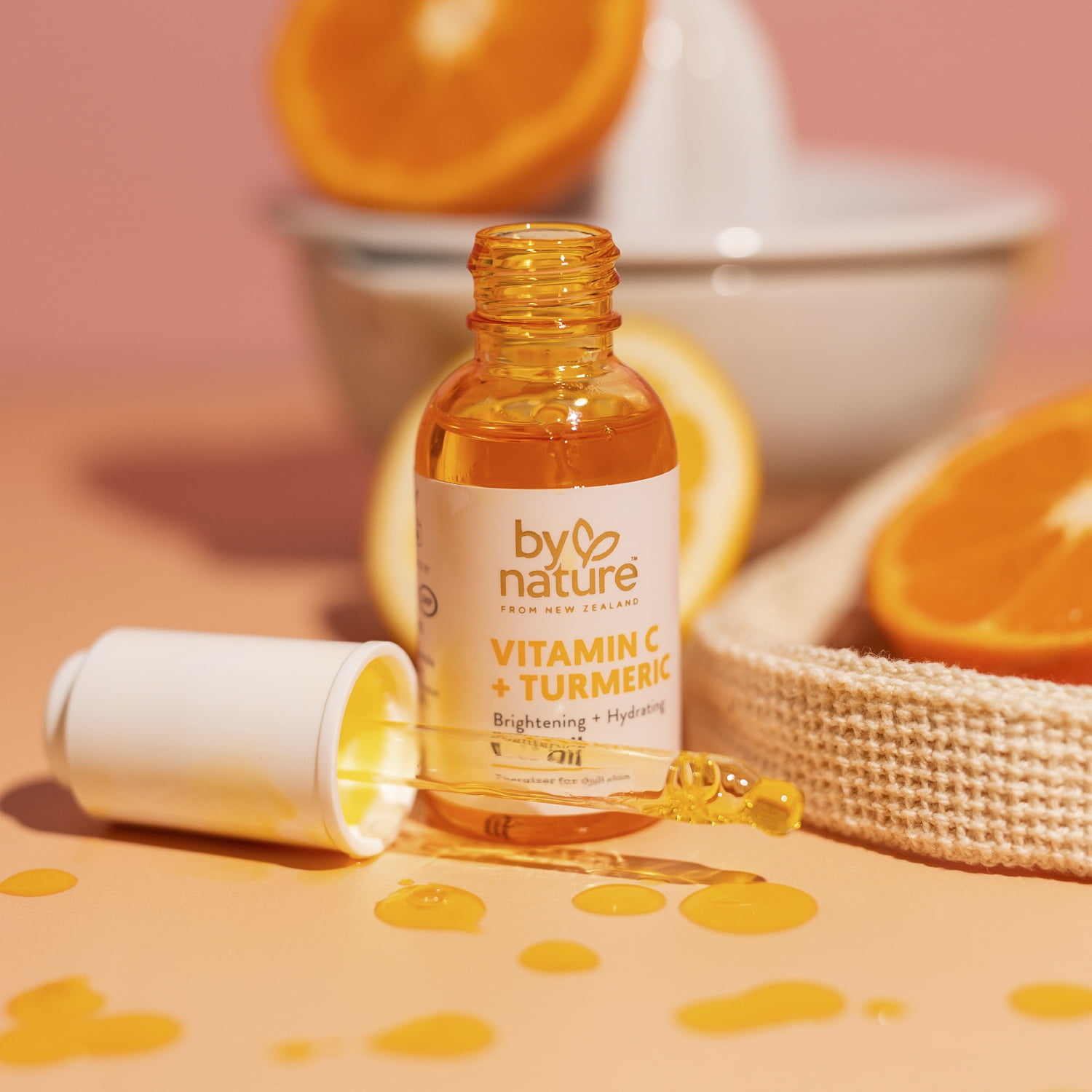 By Nature From New Zealand Vitamin C and Turmeric Face Oil