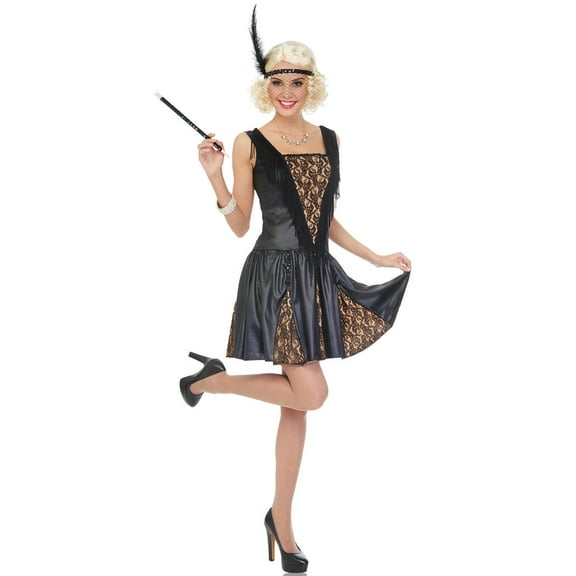 Peek-A-Boo Flapper Adult Costume
