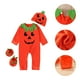 thumbnail image 5 of Juego de vestuario de calabaza de Halloween niña recién nacida niña de manga larga, 5 of 6