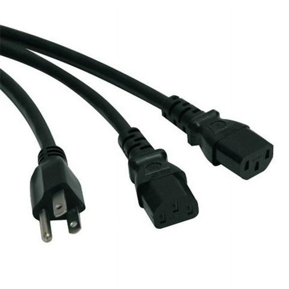 Tripp-Lite P006-006 Universal Computer Power Cord- 10A- 18AWG- 6 Ft.