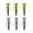 C, variant on 6-Pack Whistle Party Blowers with Gold & Silver Tassel - Noise Maker for Birthday Party, Carnival, New Year, Festival Celebration, Party Favors & Special Event Supplies
