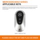 thumbnail image 4 of Funda protectora para llave de coche de cuero de aleación de zinc para Mercedes Benz 2022 CS Class W206 W223 S350 C260 C300 S400 S450 S500, 4 of 5