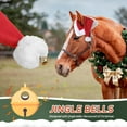 thumbnail image 4 of Dserhfy Christmas Horse Hat Universal Winter Thick Warm Red Velvet Santa Hat Xmas Horse Decoration Costume Accessories Party Supplies, 4 of 8