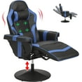 thumbnail image 3 of LVUYOYO Ergonomic Video Game Chair with Massage and Footrest, Black & Red, 3 of 7