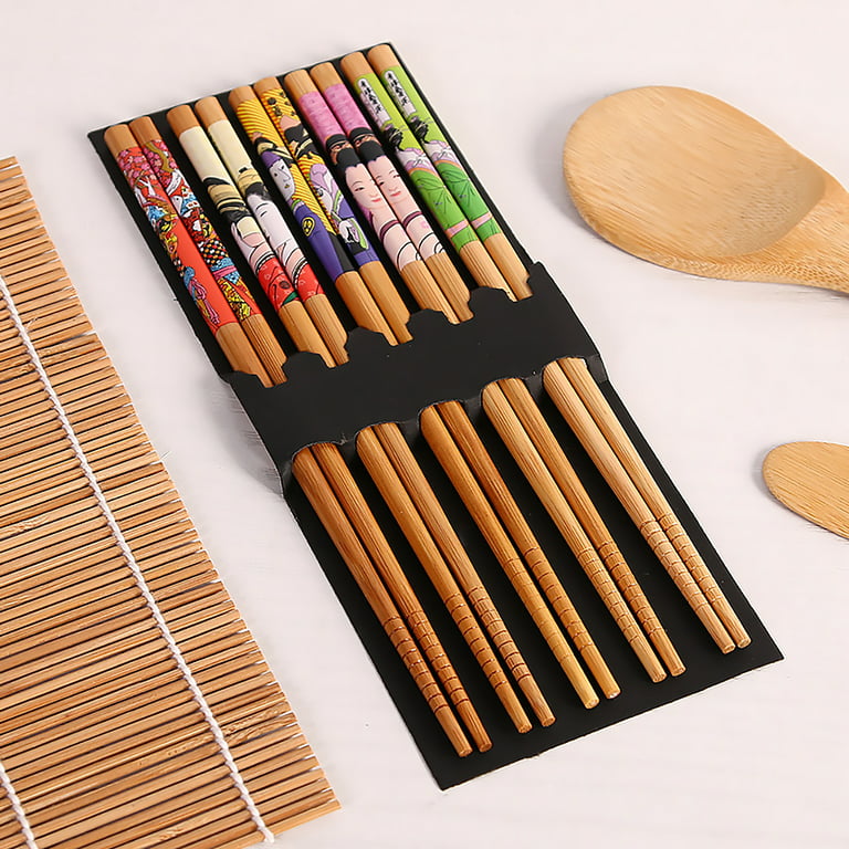Bamboo Sushi-Making-Kit for Beginners,23PCS Sushi-Kit