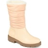 Journee Collection Womens Tru Comfort Foam Nadine Boot 6.5 Tan