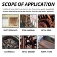 thumbnail image 4 of Rust Conversion Agent 100ml, Multi-Functional Anti-Rust Paint, Water-Based Metal, 4 of 8
