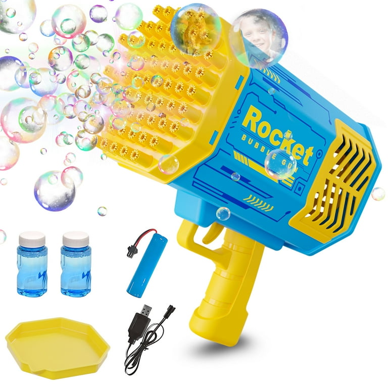 Electric Bubble Gun Rocket Machine Kids Toy – Kawaiies