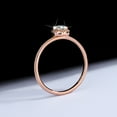 thumbnail image 3 of Rose Gold Moissanite Ring for Women 0.3 Carat Diamond Engagement Rings 925 Sterling Silver Moissanite Ring Womens Anniversary Rings Diamond Wedding Diamond Promise Rings, 3 of 6