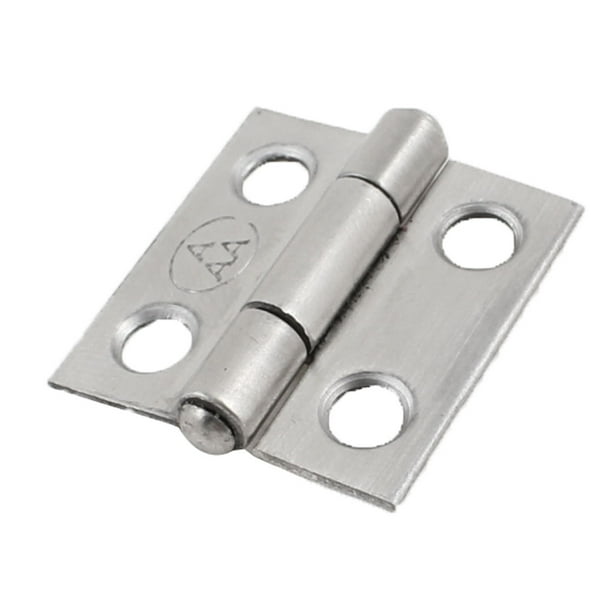 Uxcell Polished Stainless Steel Hinge 1 Long for Box Cover Walmart