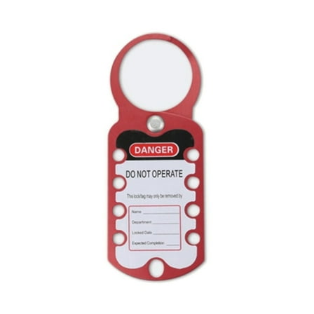 Lockout HASP PS-LOTO-HASP-2IN1 TAG Pack of 10