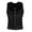Black, variant on Elainilye Fashion Waist Cincher Shapewear Men's Buckle Adjustment Belly Shaper Corset Waist Trainer Invisible Breathable Vest,Black