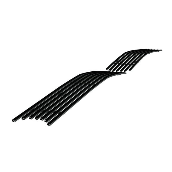 APS Compatible with Pontiac G6 2005-2009 Lower Bumper Stainless Steel Black Billet Grille Grill Insert P65131H