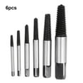 thumbnail image 3 of Plumbing Screw Extractors Extracting Removal Portable Broken Bolt Alloy Steel Remover Household Repair Color Random Box 6Pcs, 3 of 8