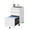 White, variant on MIIIKO 3 Drawer File Cabinet with Lock, Under Desk Metal Filing Cabinet for Home Office,Lockable Rolling File Cabinet for Legal/Letter/a4 Size (White,unassembled)
