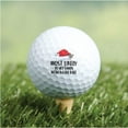 thumbnail image 3 of Most Likely to Hit Santa Golf Balls, 3-Pack Printed Golf Balls, 3 of 6