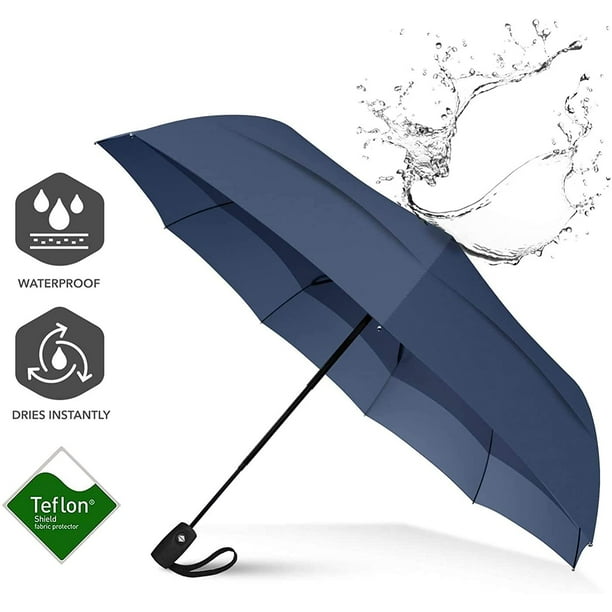 Parapluie, Facile à Toucher Anti UV Incassable Testé Parapluies de