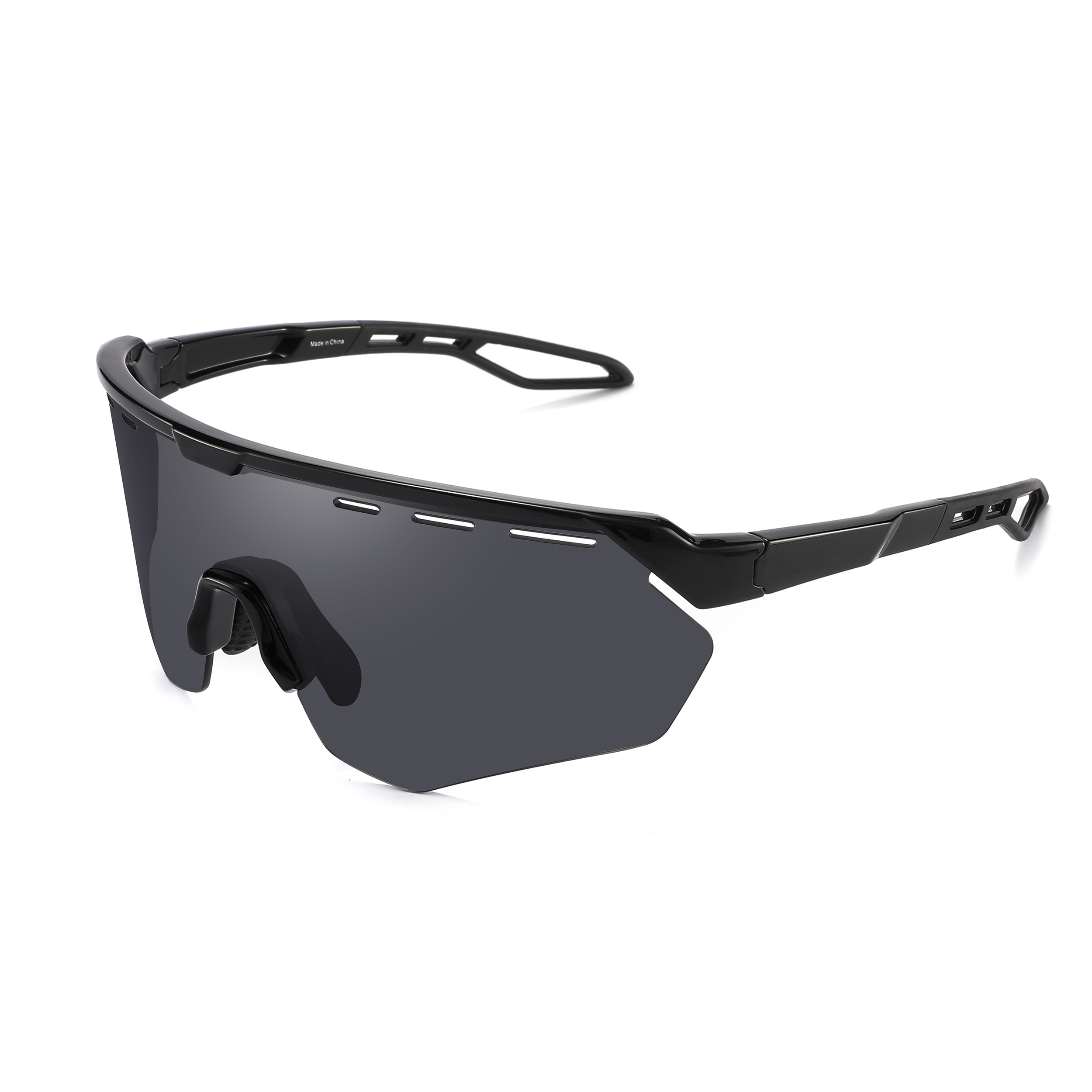 FMY Polarized Sports Sunglasses - UV400 Protection For Baseball, Cycling, Running (with Myopia Frame)