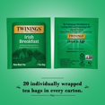Twinings Irish Breakfast Tea, Robust and Flavourful Caffeinated Black