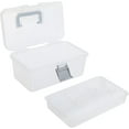 thumbnail image 6 of MyGift Clear Gray Multipurpose First Aid Supply Case, Art Craft Storage Case, 6 of 7