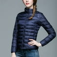 thumbnail image 6 of GENEMA Uniqlo Style Women's Duck Down Lightweight Jacket Winter Outerwear Coat Puffer, 6 of 19