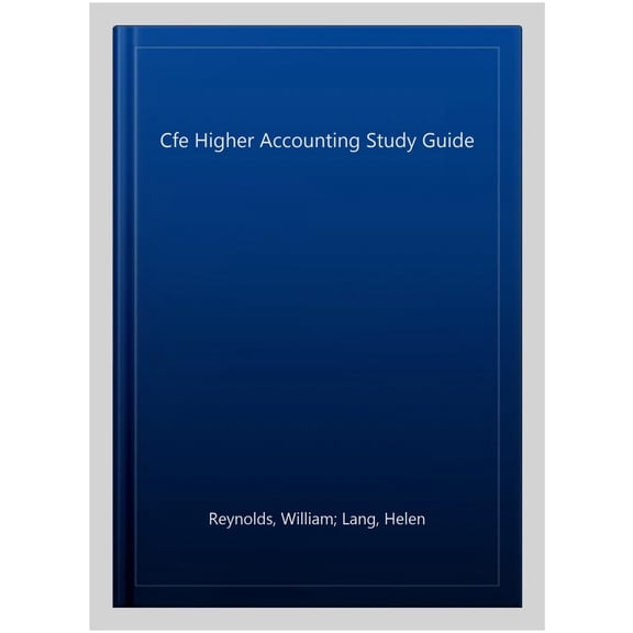 Cfe Higher Accounting Study Guide