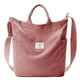 thumbnail image 1 of Bolso de mano KALIDI de pana con cremallera, antisalpicaduras, rosa, 1 of 8