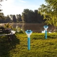 thumbnail image 5 of Dengmore 10pcs Solar Light Outdoor Bright Flowers Flashing Color Changing LED IP67 Solar Light Outdoors Solar Garden Lights for Walkway Garden Patio Garden Stake Light, 5 of 9