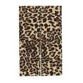 thumbnail image 7 of XMXT Japanese Noren Doorway Room Divider Curtain,Stylish Leopard Prints Restaurant Closet Door Entrance Kitchen Curtains, 34 x 56 inches, 7 of 7