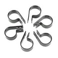 thumbnail image 1 of Hyuduo 200Pcs Black Nylon Plastic P Clips Clamp Assortment Kit for Wire Cable Pipe, 1 of 8