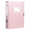thumbnail image 2 of Thickened Archive Box Plastic File Box Large Capacity Blue Document Contract Storage Data Box, 2 of 9