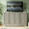 thumbnail image 3 of AOILE Fluted Sideboard Cabinet with Adjustable Shelves, Modern Storage Console for Living Room Dining Room Entryway, 3 of 8