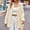 White, variant on Women's Open Front Long Sleeve Rib Knit Sweaters Cardigan Top Button Up Shirtt Loose Fits