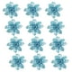 thumbnail image 2 of Xihbxyly Flores Navideñas, Adornos Brillantes, Adornos para Coronas Festivas, Elegantes Detalles para Árboles, para Uso En Interiores y Exteriores, Regalo Único, 12 Piezas con Clips, 2 of 2